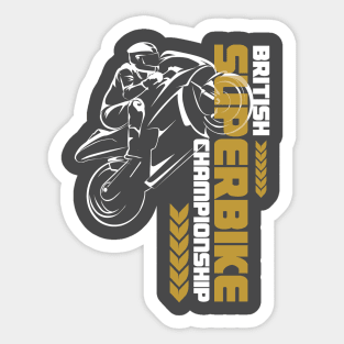 British Superbike Motorcycle Racing Championship Sticker